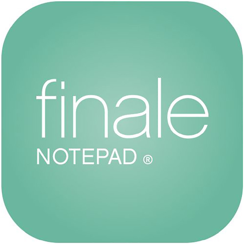 نرم افزار MakeMusic Finale NotePad